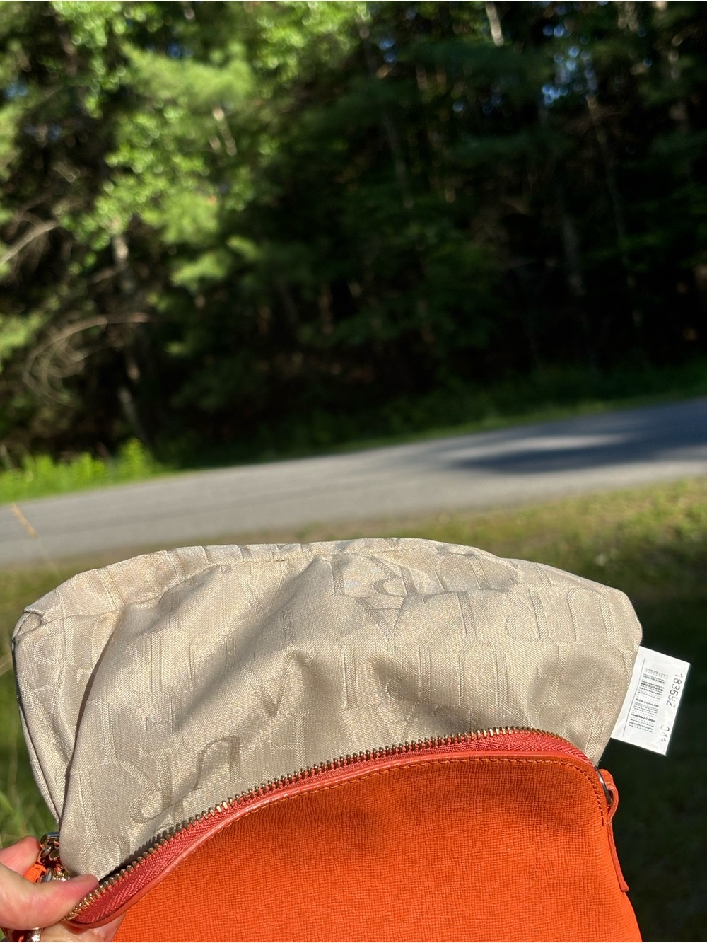 Furla Orange Crossbody Bag - Picture 7 of 14